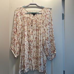 Gently used woman’s spring blouse.